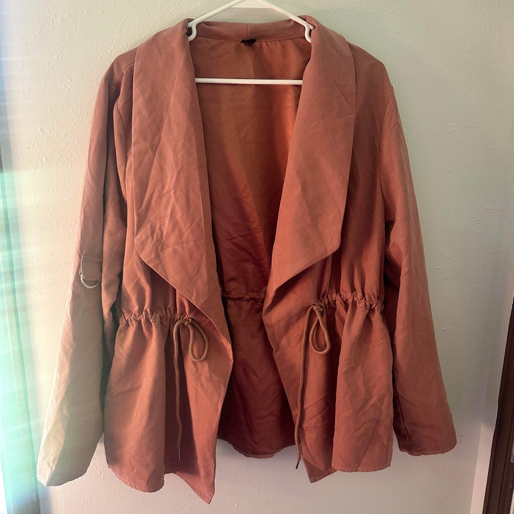 Dusty rose color blazer